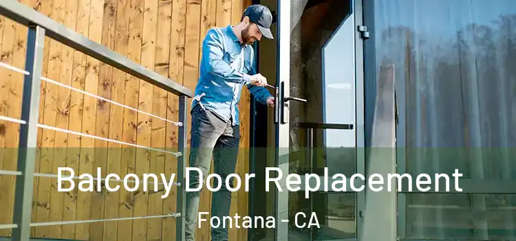  Balcony Door Replacement Fontana - CA