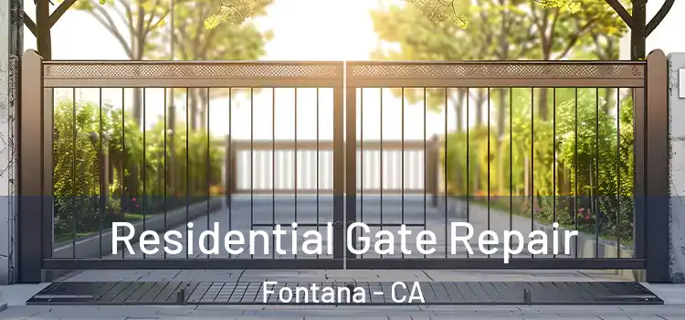 Residential Gate Repair Fontana - CA